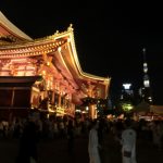 浅草神社とスカイツリー